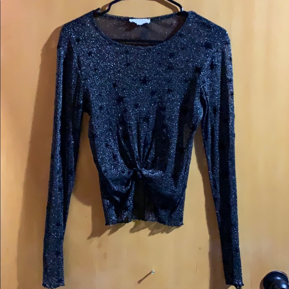 Sheer Star Top